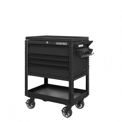 33 Inch 4 Drawer Deluxe Tool Cart, Ex Professional Series - Extreme Tools