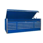 Extreme Tools® 72” 15 Drawer Professional Triple Bank Top Chest - Image 4