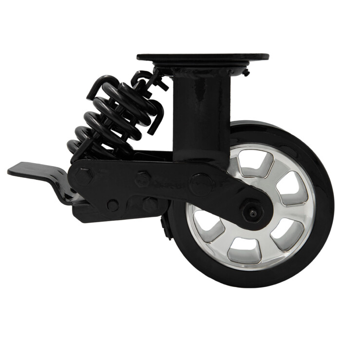 6 Upgraded Springloaded Casters, Extreme Tools® EX Pro Series