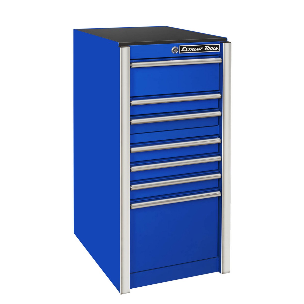 Extreme Tools 24 Blue Side Cabinet with Black Handles