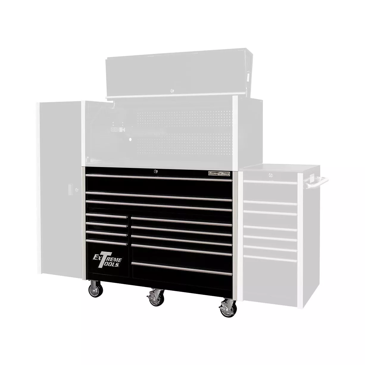 Extreme Tools® 55" 12 Drawer Roller Cabinet, RX Series - Image 7