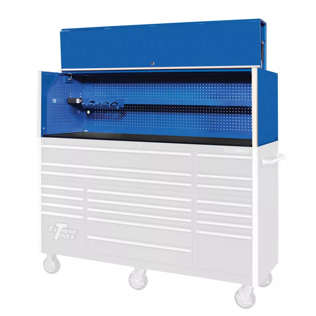 Extreme Tools® RX Series 72 x 25 inch Extreme Power Workstation® Professional Hutch - Image 17