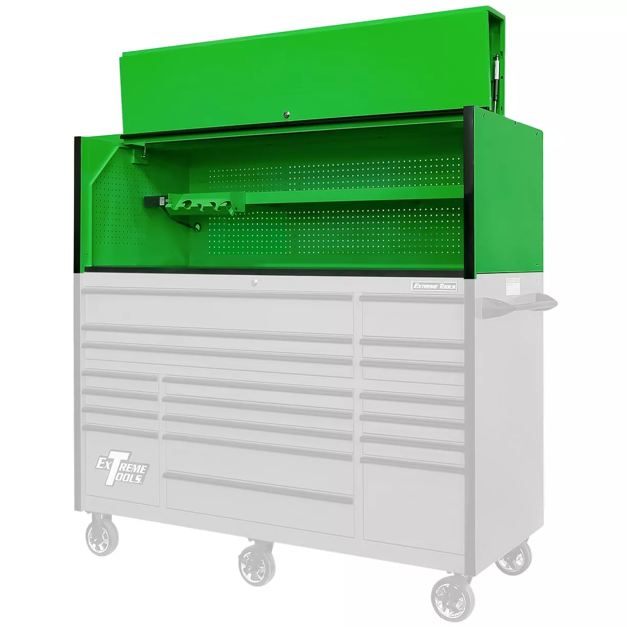 Extreme Tools® RX Series 72 x 25 inch Extreme Power Workstation® Professional Hutch - Image 4