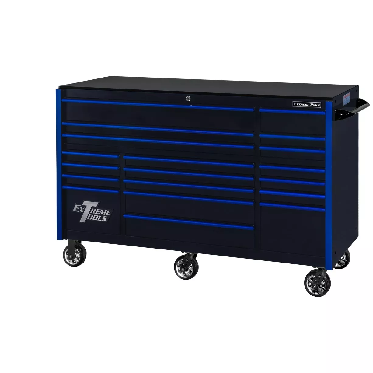 Extreme Tools® 72" x 30", 19 Drawer Roller Cabinet with 250 lbs. drawer slides, RX 250 Series - Image 27