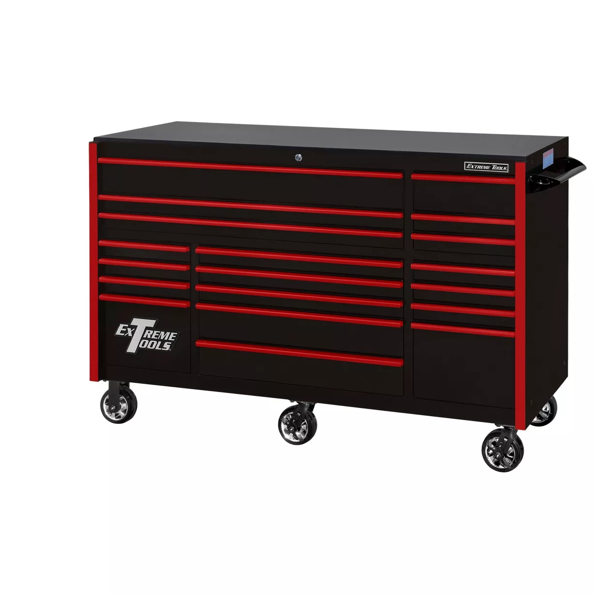 Extreme Tools® 72" x 30", 19 Drawer Roller Cabinet with 250 lbs. drawer slides, RX 250 Series - Image 22