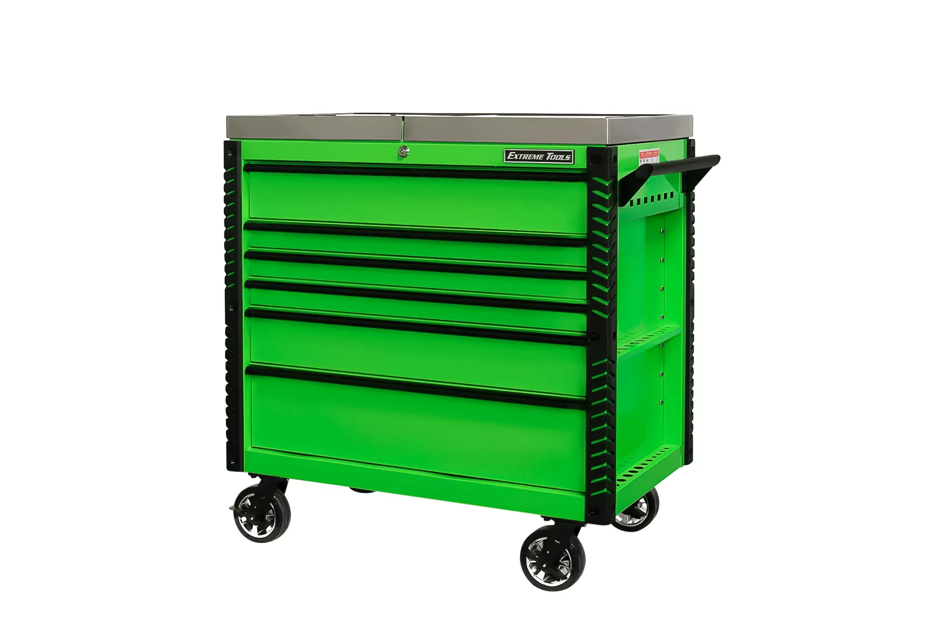 Extreme Tools® EX Professional Series 41” 6 Drawer Sliding Top Tool Cart - Image 9