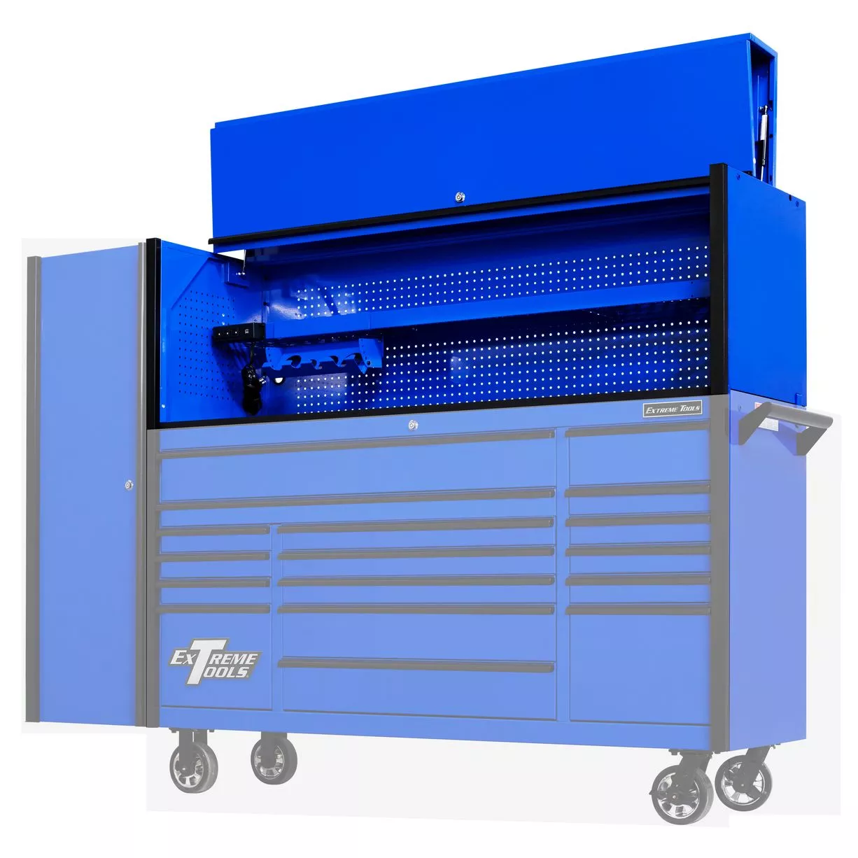Extreme Tools® DX Series 72” Extreme Power Workstation® Hutch - Image 5