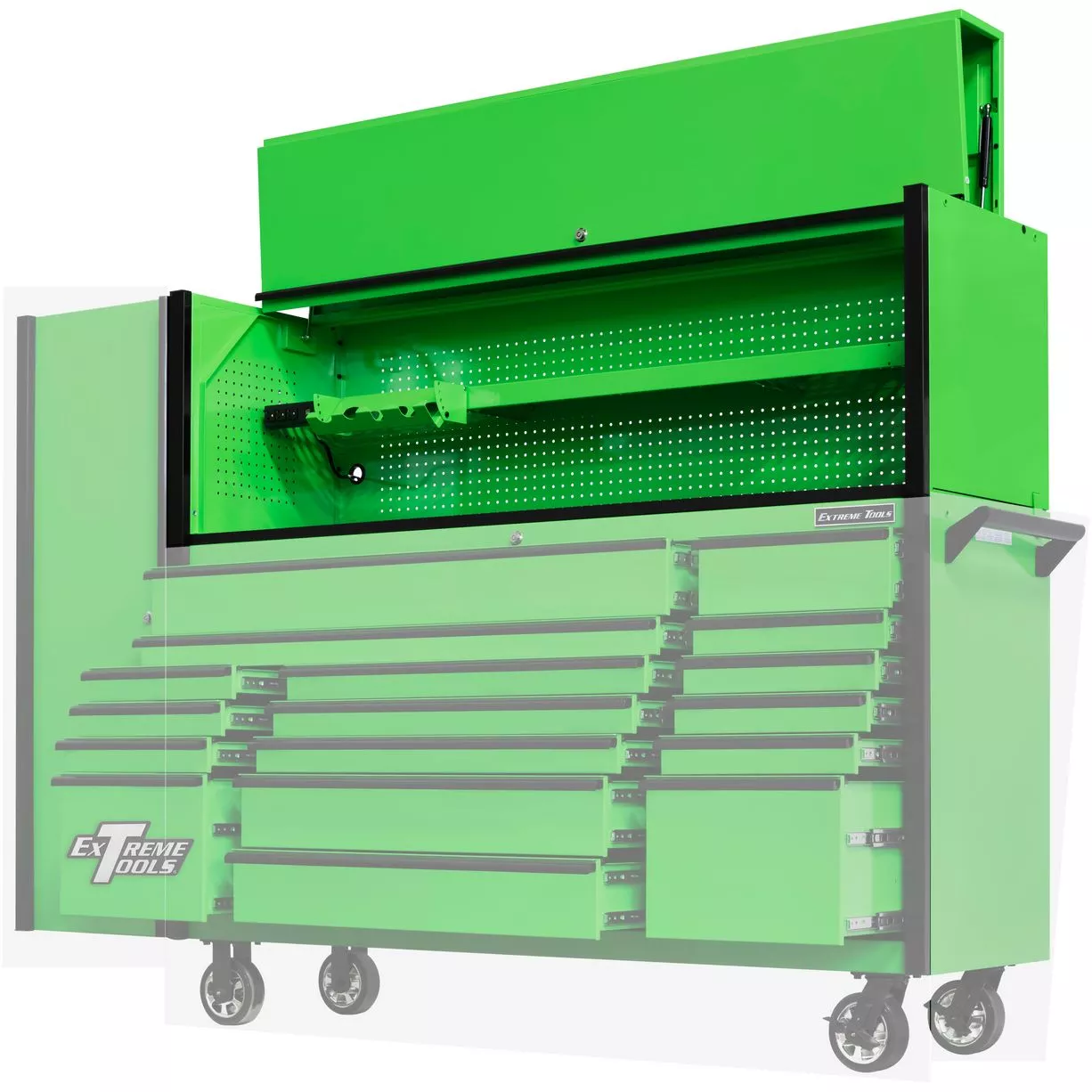 Extreme Tools® DX Series 72” Extreme Power Workstation® Hutch - Image 7