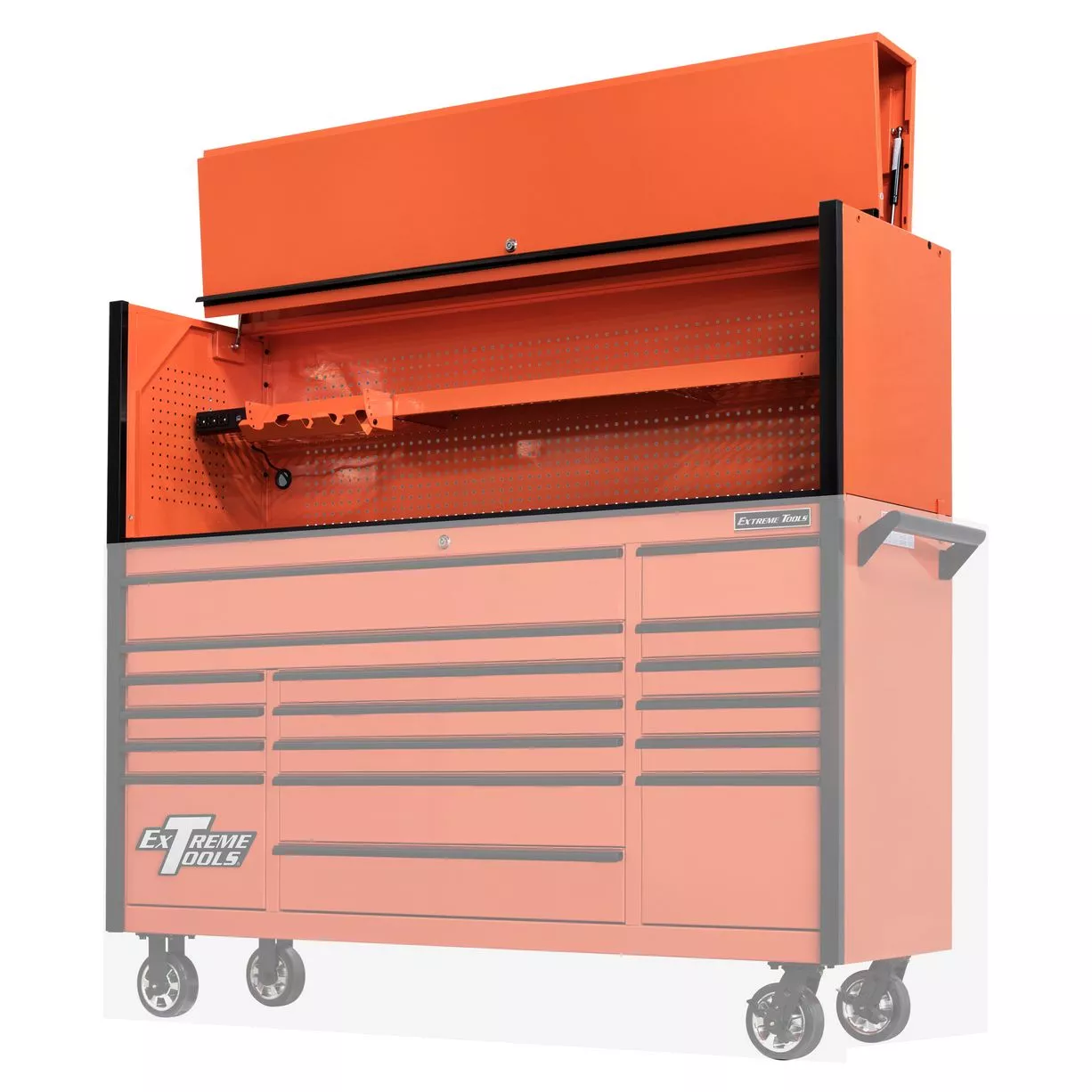 Extreme Tools® DX Series 72” Extreme Power Workstation® Hutch - Image 4