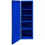 Extreme Tools® DX Series 19” 4 Shelves Side Locker - Image 9