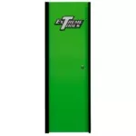 Extreme Tools® DX Series 19” 4 Shelves Side Locker - Image 3