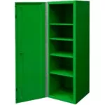 Extreme Tools® DX Series 19” 4 Shelves Side Locker - Image 2
