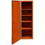 19 inch side locker