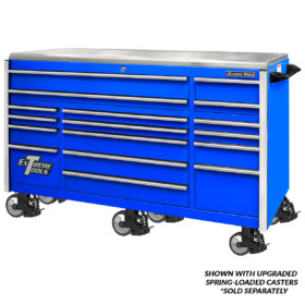 Professional 72 Inch Triple Bank Roller Cabinet