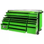 Extreme Tools Professional 72" Quick Release 17-Drawer Triple Bank Roller Cabinet - Image 5