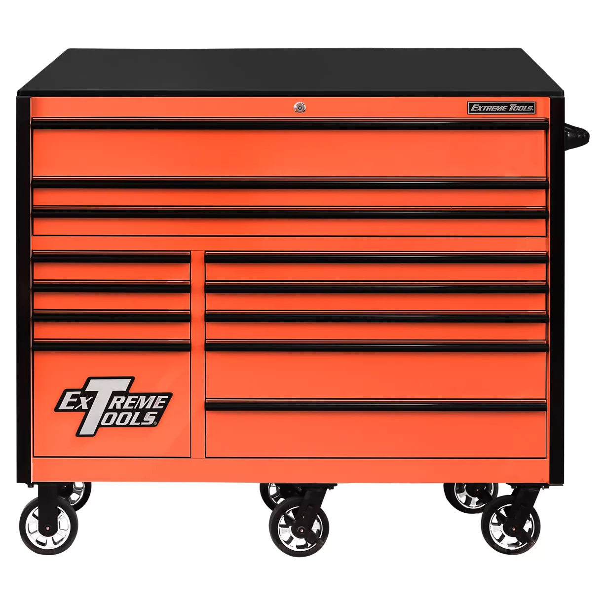 Extreme Tools® RX Series 55” 12 Drawer Roller Cabinet with 150 lbs. Slides - Image 8