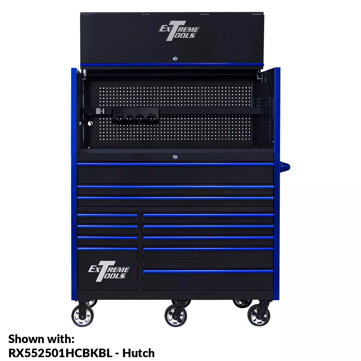 Extreme Tools® RX Series 55” 12 Drawer Roller Cabinet with 150 lbs. Slides - Image 13