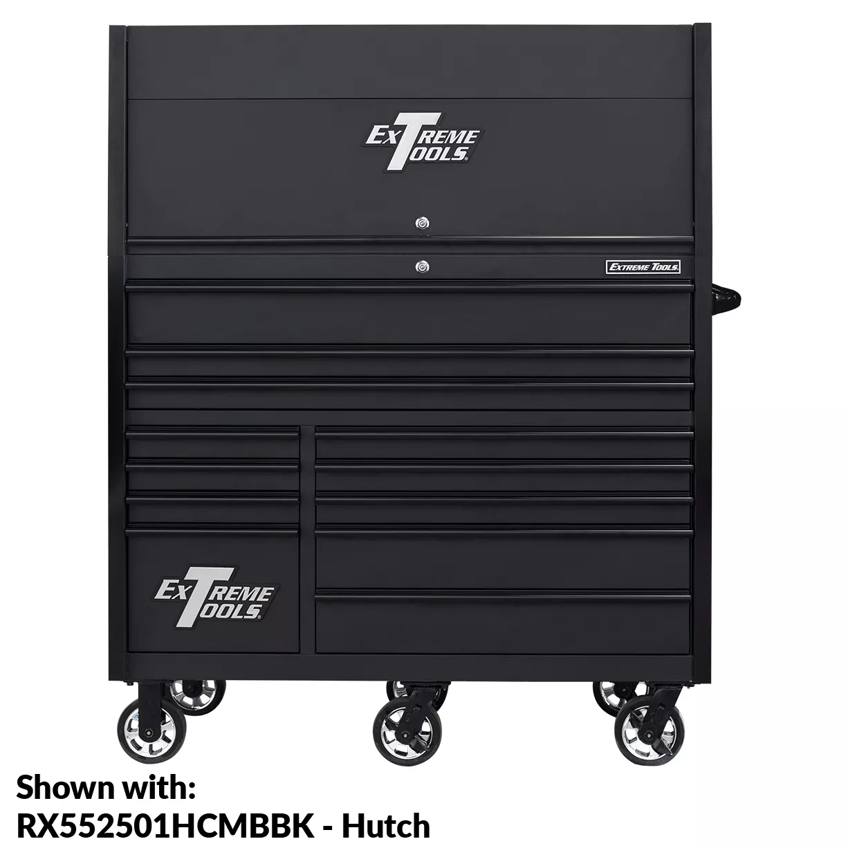 Extreme Tools® RX Series 55” 12 Drawer Roller Cabinet with 150 lbs. Slides - Image 7