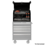 PWS3620 Extreme Tools® 36" Weather-Resistant Portable Tool Box with Power Tool Rack - Image 6