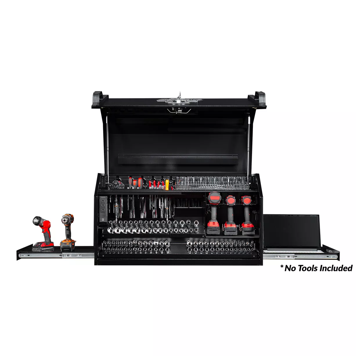 Extreme Tools 41" Deluxe Portable Workstation Combo with 6-Drawer Roller Cabinet - PWSRC4124 - Image 13
