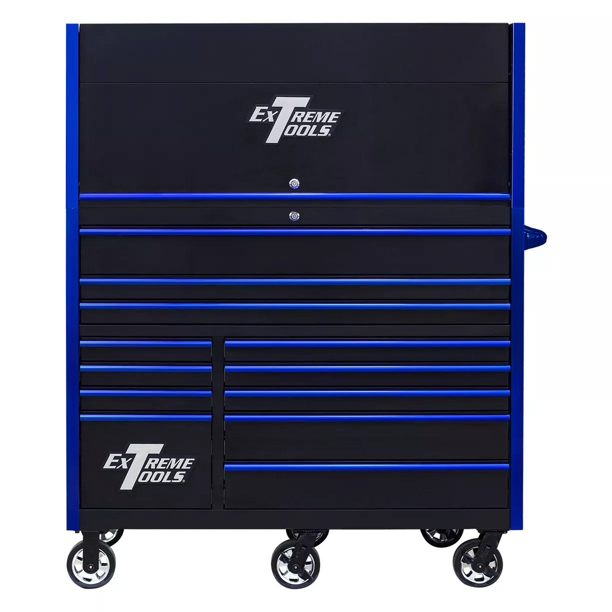 Extreme Tools RX Series 55"x 25" Roller With RX 55" Professional Power Workstation Hutch - Image 4