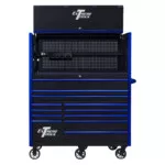 Extreme Tools RX Series 55"x 25" Roller With RX 55" Professional Power Workstation Hutch
