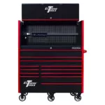 Extreme Tools RX Series 55"x 25" Roller With RX 55" Professional Power Workstation Hutch - Image 2