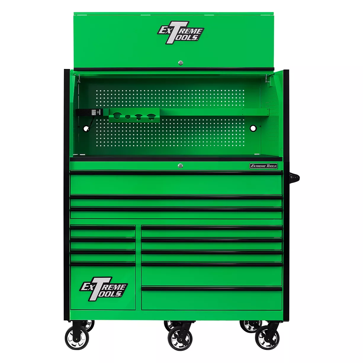Extreme Tools RX Series 55"x 25" Roller With RX 55" Professional Power Workstation Hutch - Image 8