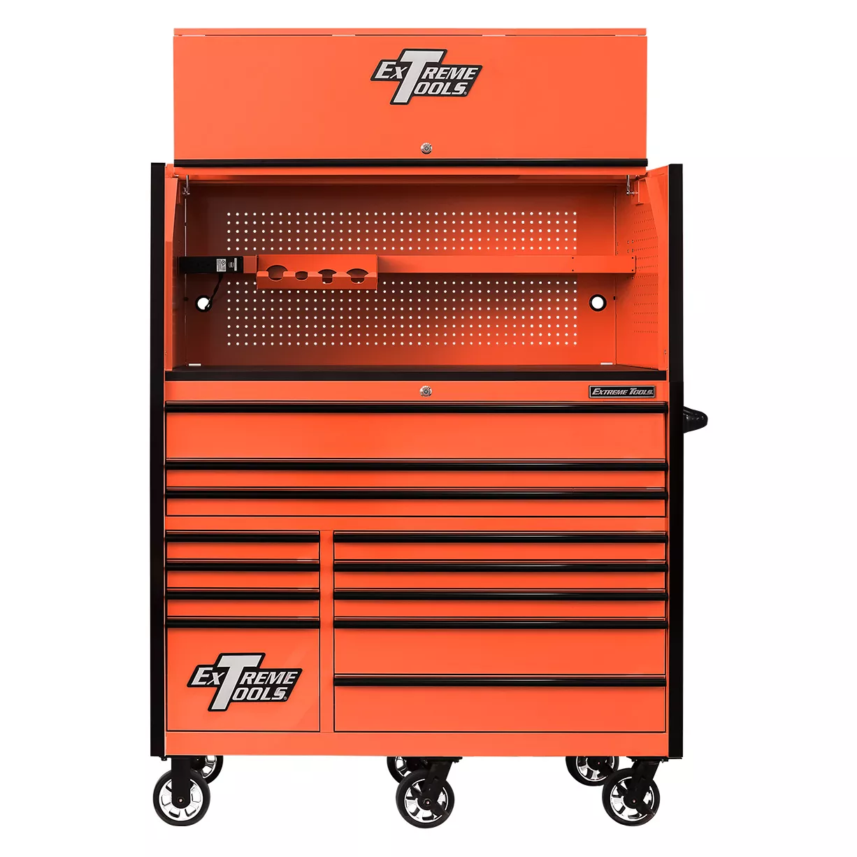 Extreme Tools RX Series 55"x 25" Roller With RX 55" Professional Power Workstation Hutch - Image 12