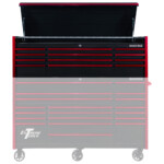 Extreme Tools® 72" 12 Drawer Top Chest, RX Series - Image 2