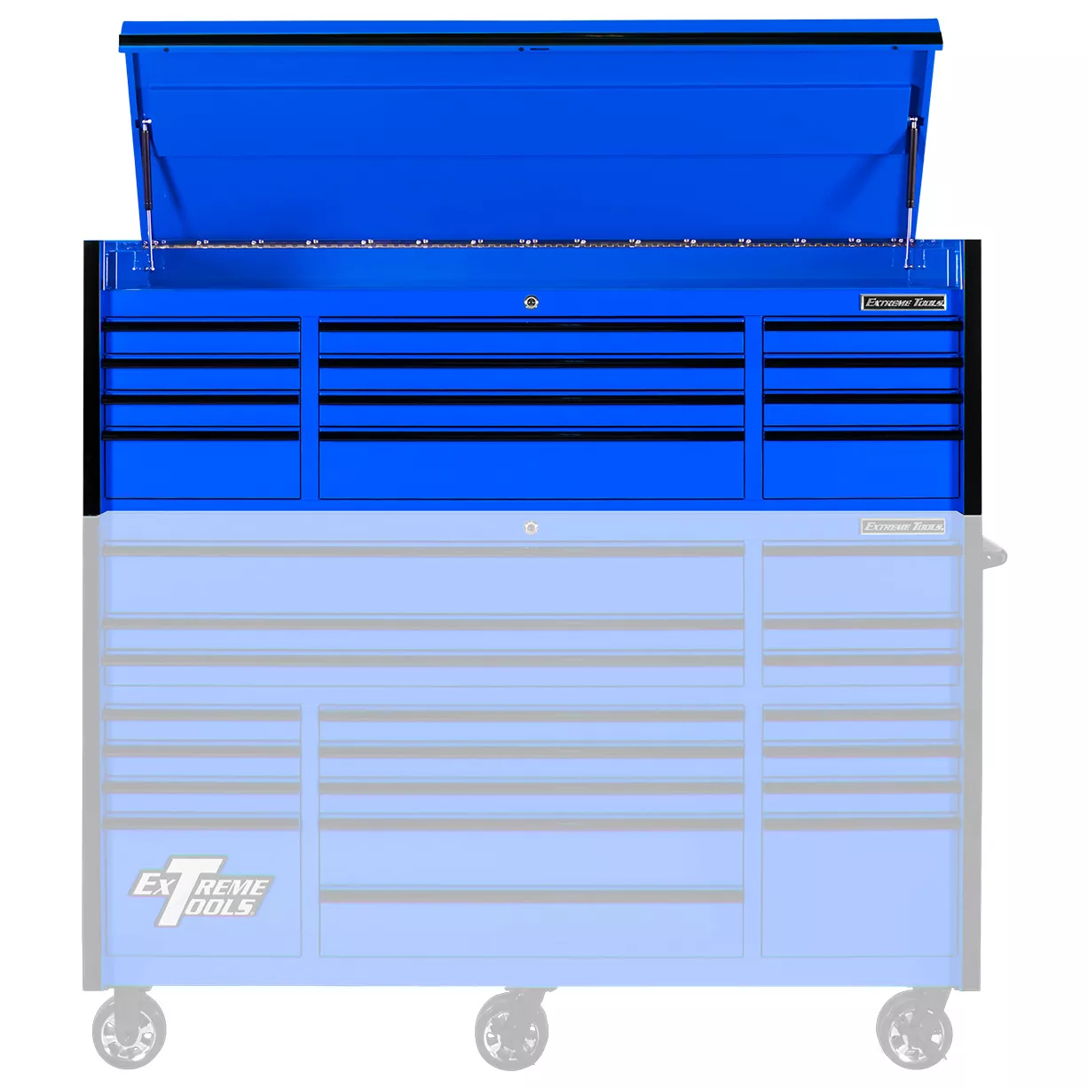 Extreme Tools® 72" 12 Drawer Top Chest, RX Series - Image 9