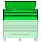 Extreme Tools® 72" 12 Drawer Top Chest, RX Series - Image 12