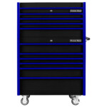 Extreme Tools® DX4110CR 41” 4 Drawer Top Chest (DX4104CH) & 6 Drawer Roller Cabinet (DX4106RC) Combo, DX Series - Image 3