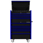 Extreme Tools® DX4110CR 41” 4 Drawer Top Chest (DX4104CH) & 6 Drawer Roller Cabinet (DX4106RC) Combo, DX Series - Image 2