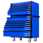 Extreme Tools® DX4110CR 41” 4 Drawer Top Chest (DX4104CH) & 6 Drawer Roller Cabinet (DX4106RC) Combo, DX Series - Image 7