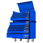 Extreme Tools® DX4110CR 41” 4 Drawer Top Chest (DX4104CH) & 6 Drawer Roller Cabinet (DX4106RC) Combo, DX Series - Image 6