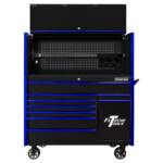 Extreme Tools DX Series DX5509HR 55" x 25" Roller Cabinet and Hutch Combo - Image 4