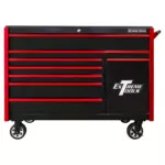 Extreme Tools DX Series 55" x 25" 8-Drawer Roller Cabinet with Power Tool Drawer
