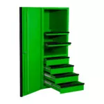 Extreme Tools® EXQ Professional Series 24"W x 30"D 4 Drawer and 2 Shelf Side Cabinet - Image 3