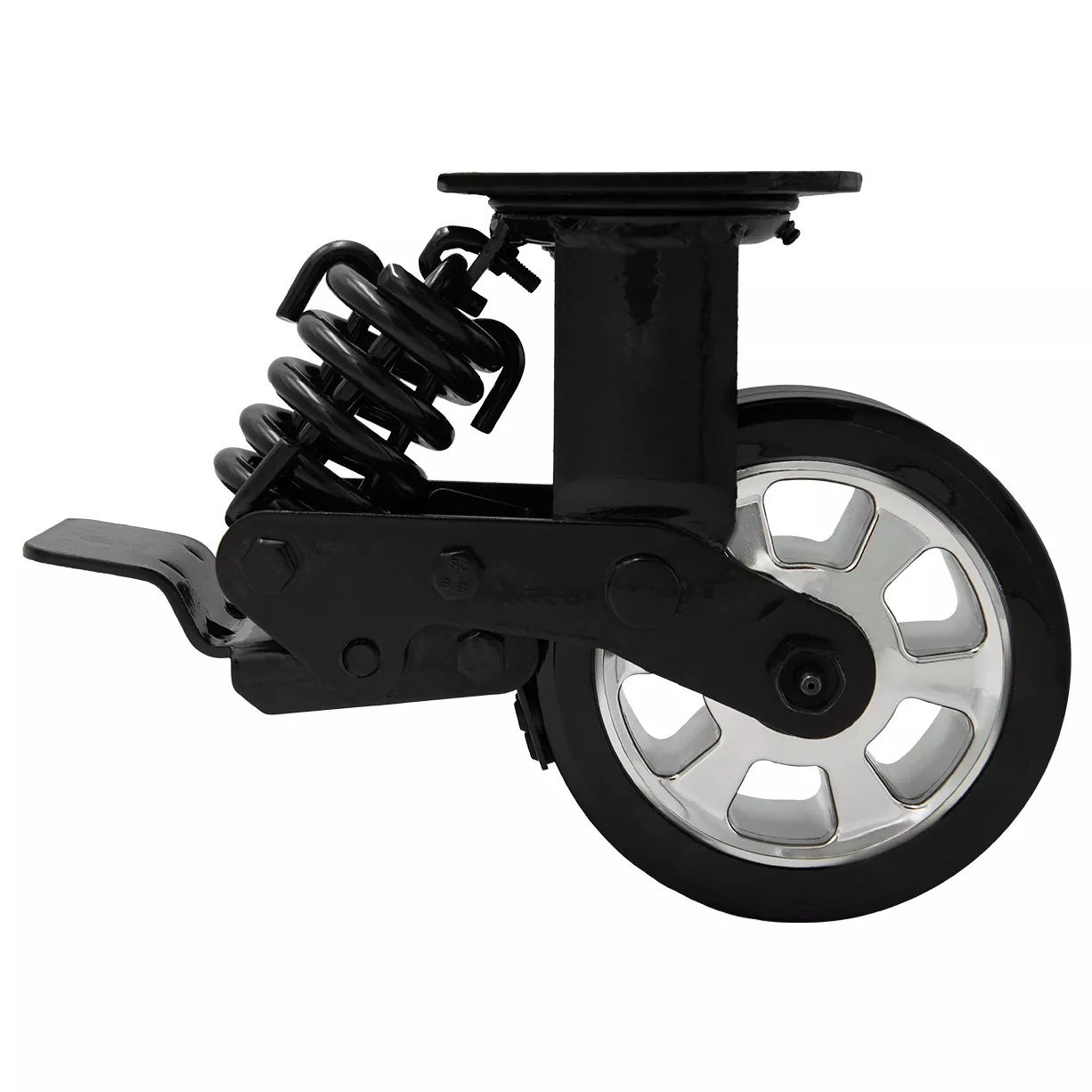 Set of 4 Upgraded Spring-loaded Casters, PROCASTER4 EX Professional Series by Extreme Tools® - Image 2