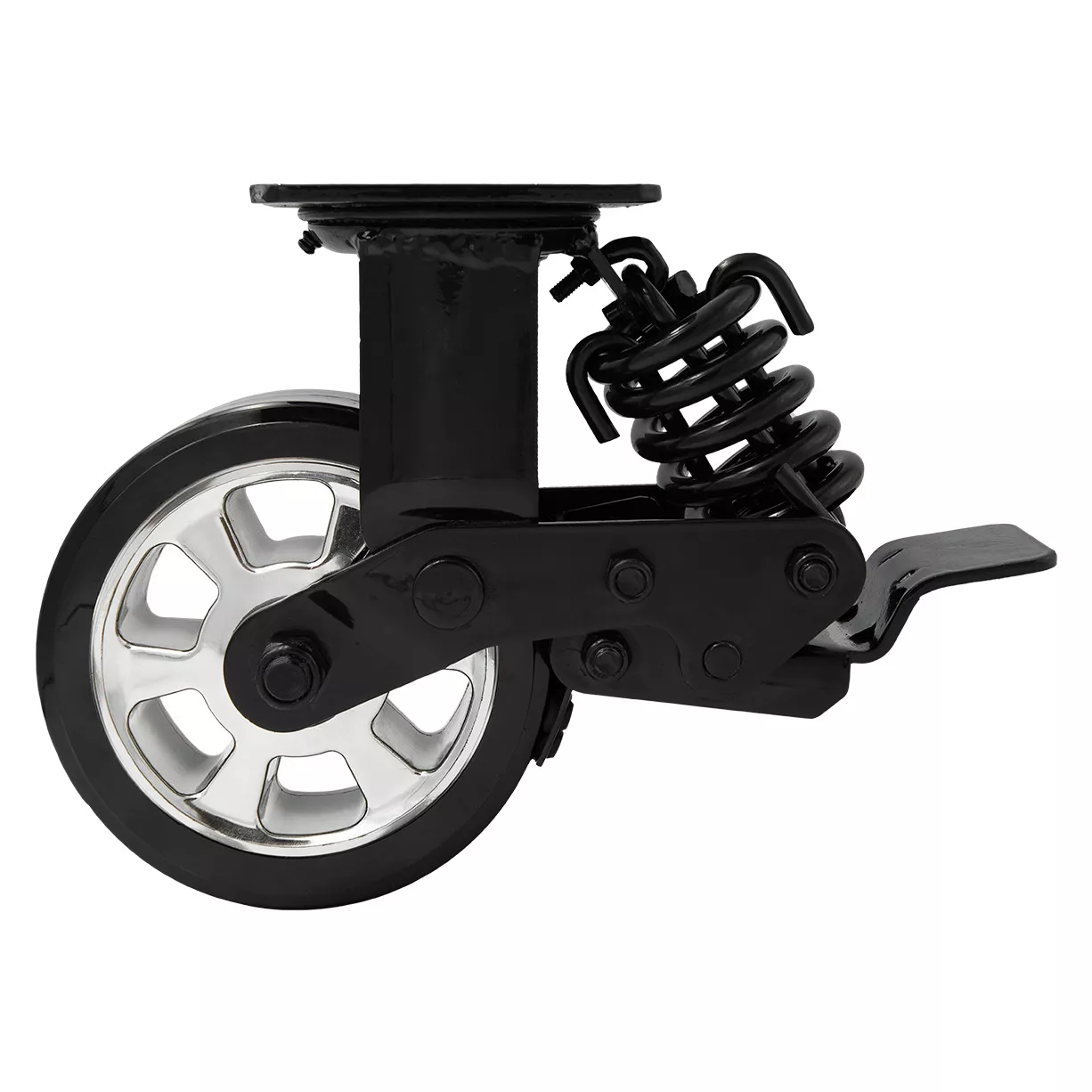 Set of 4 Upgraded Spring-loaded Casters, PROCASTER4 EX Professional Series by Extreme Tools® - Image 1