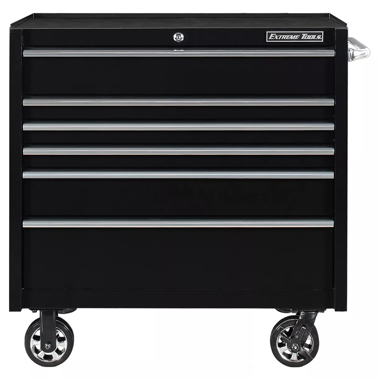 Extreme Tools 41"W x 20"D Portable Workstation Combo with 6-Drawer Roller Cabinet - PWSRC4120 - Image 6