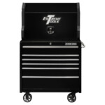 Extreme Tools 41"W x 20"D Portable Workstation Combo with 6-Drawer Roller Cabinet - PWSRC4120 - Image 3