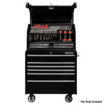 Extreme Tools 41"W x 20"D Portable Workstation Combo with 6-Drawer Roller Cabinet - PWSRC4120
