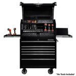 Extreme Tools 41" Deluxe Portable Workstation Combo with 6-Drawer Roller Cabinet - PWSRC4124 - Image 7