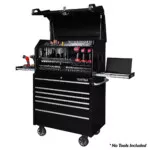 Extreme Tools 41" Deluxe Portable Workstation Combo with 6-Drawer Roller Cabinet - PWSRC4124 - Image 10