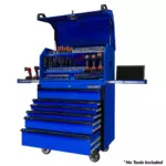 Extreme Tools 41" Deluxe Portable Workstation Combo with 6-Drawer Roller Cabinet - PWSRC4124 - Image 6