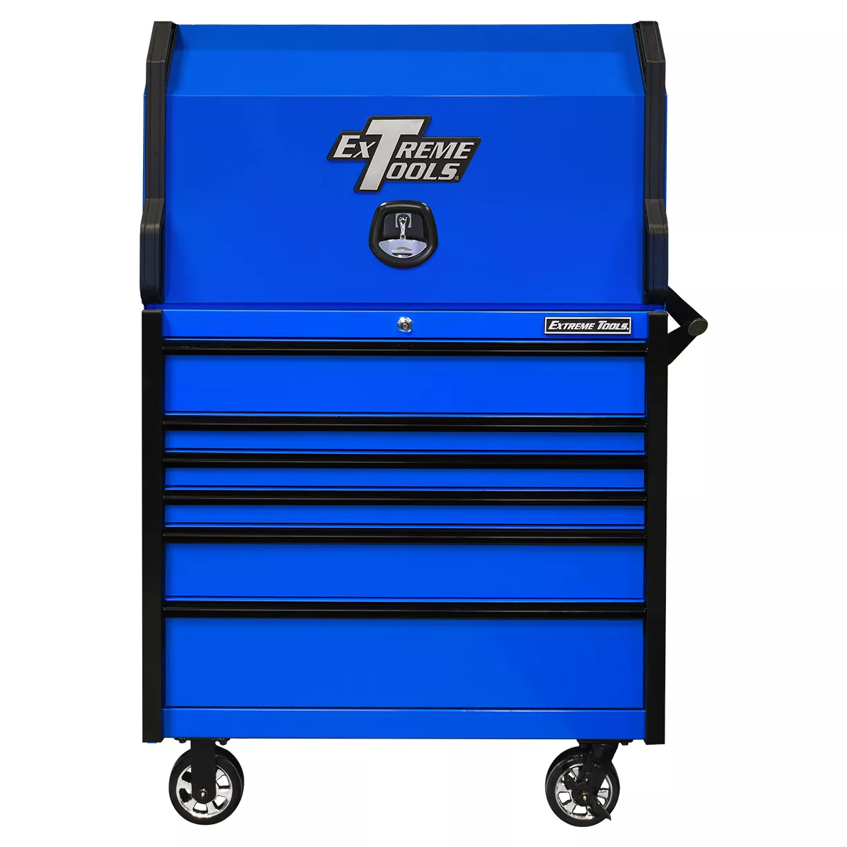 Extreme Tools 41" Deluxe Portable Workstation Combo with 6-Drawer Roller Cabinet - PWSRC4124 - Image 4
