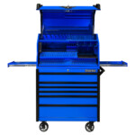 Extreme Tools 41" Deluxe Portable Workstation Combo with 6-Drawer Roller Cabinet - PWSRC4124 - Image 2