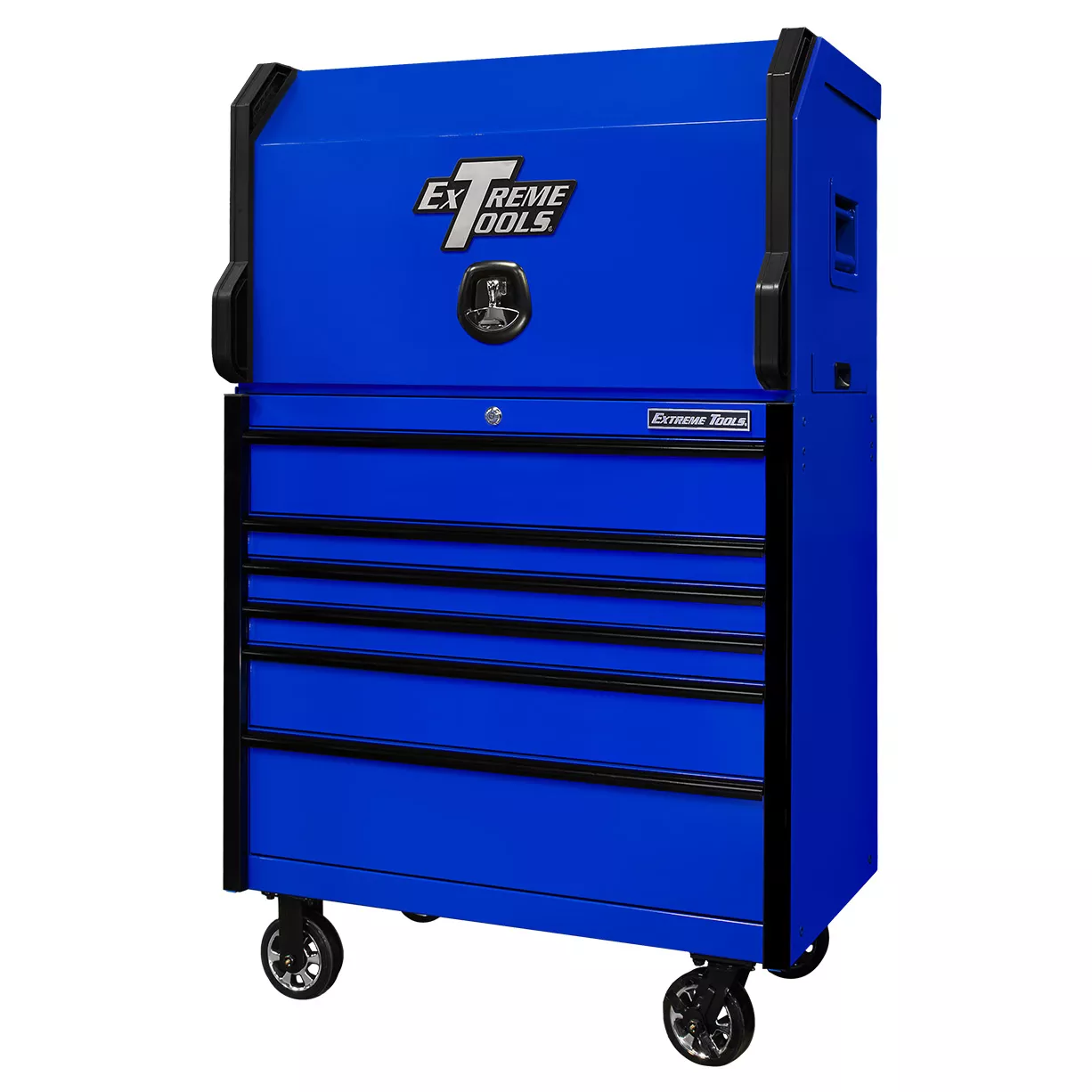 Extreme Tools 41" Deluxe Portable Workstation Combo with 6-Drawer Roller Cabinet - PWSRC4124 - Image 5